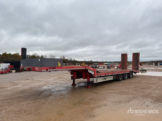 2013 Fliegl SDS 410T Semi-Remorque Porte-Engins Lowboy Trailer - Низкорамный прицеп: фото 1 2013 Fliegl SDS 410T Semi-Remorque Porte-Engins Lowboy Trailer - Низкорамный прицеп: фото 1