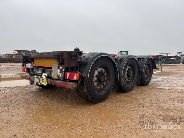 2016 Fliegl SDS Tri/A Extendable Semi-Remorque ... Container Trailer - Прицеп-контейнеровоз/ Сменный кузов: фото 3 2016 Fliegl SDS Tri/A Extendable Semi-Remorque ... Container Trailer - Прицеп-контейнеровоз/ Сменный кузов: фото 3