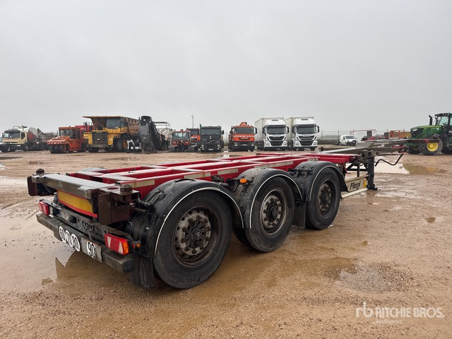 2016 Fliegl Tri/A Extendable Semi-Remorque ... Container Trailer - Прицеп-контейнеровоз/ Сменный кузов: фото 3 2016 Fliegl Tri/A Extendable Semi-Remorque ... Container Trailer - Прицеп-контейнеровоз/ Сменный кузов: фото 3