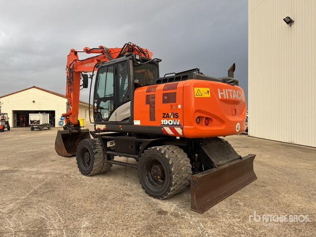2018 Hitachi ZX190W-6 Pelle Sur Pneus Wheel Excavator - Колёсный экскаватор: фото 3 2018 Hitachi ZX190W-6 Pelle Sur Pneus Wheel Excavator - Колёсный экскаватор: фото 3