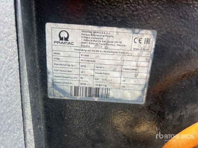 2018 Pramac P11000 Containerized Groupe Electrogene Generator Set - Электрогенератор: фото 5 2018 Pramac P11000 Containerized Groupe Electrogene Generator Set - Электрогенератор: фото 5