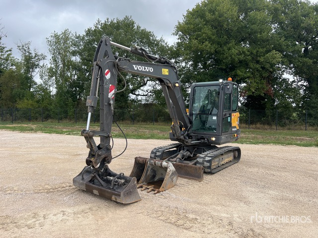 2019 Volvo EC60E Mini-Pelle Mini Excavator: <6.6t - Мини-экскаватор: фото 1 2019 Volvo EC60E Mini-Pelle Mini Excavator: <6.6t - Мини-экскаватор: фото 1