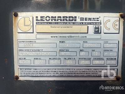 LEONARDI W190C 2750 mm Digging Godet - Fits NH ... - Ковш: фото 5 LEONARDI W190C 2750 mm Digging Godet - Fits NH ... - Ковш: фото 5