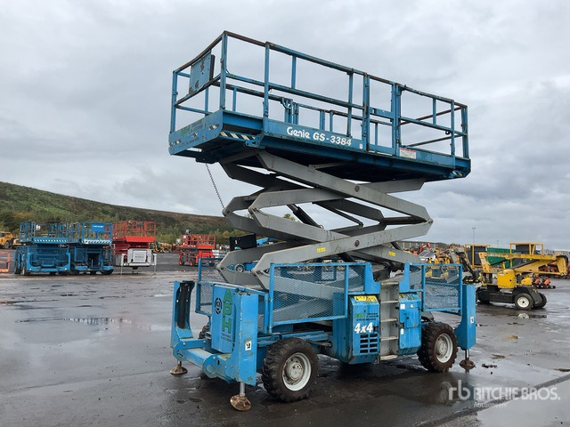 2007 Genie GS3384 4x4 Diesel Scissor Lift - Ножничный подъемник: фото 2 2007 Genie GS3384 4x4 Diesel Scissor Lift - Ножничный подъемник: фото 2