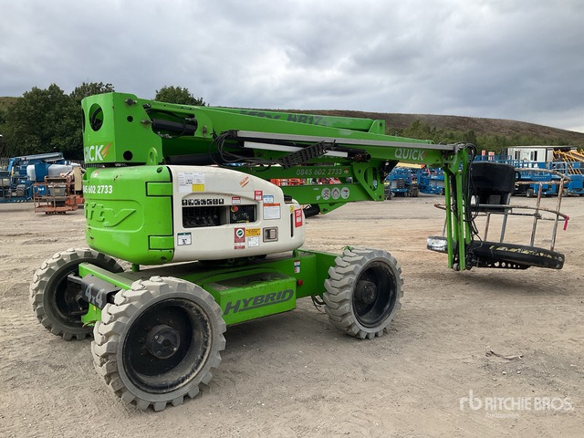 2015 Nifty HR17 4WD Hybrid Articulating Boom Lift - Коленчатый подъемник: фото 4 2015 Nifty HR17 4WD Hybrid Articulating Boom Lift - Коленчатый подъемник: фото 4