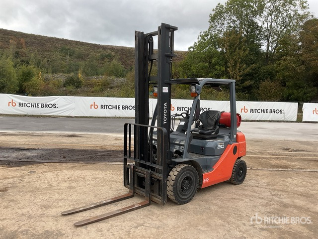 2015 Toyota 02-8FGF20 2015 Toyota 8FG20 Forklift Forklift - Газовый погрузчик: фото 4 2015 Toyota 02-8FGF20 2015 Toyota 8FG20 Forklift Forklift - Газовый погрузчик: фото 4