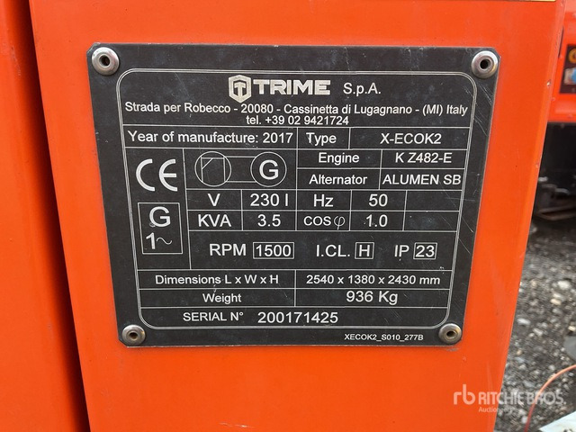 2017 Trime X-ECOK2 Light Tower Light Tower - Осветительная мачта: фото 3 2017 Trime X-ECOK2 Light Tower Light Tower - Осветительная мачта: фото 3
