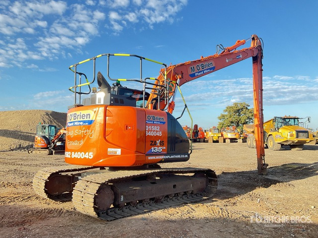 2018 Hitachi ZX135US-6 Long Reach Tracked Excavator - Гусеничный экскаватор: фото 5 2018 Hitachi ZX135US-6 Long Reach Tracked Excavator - Гусеничный экскаватор: фото 5