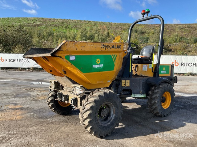 2018 Mecalac TA3s 3 ton 4x4 Swivel Dumper - Мини-самосвал: фото 2 2018 Mecalac TA3s 3 ton 4x4 Swivel Dumper - Мини-самосвал: фото 2