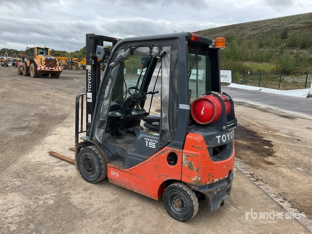 2018 Toyota 02-8FGF15 1500 kg Forklift - Вилочный погрузчик: фото 3 2018 Toyota 02-8FGF15 1500 kg Forklift - Вилочный погрузчик: фото 3