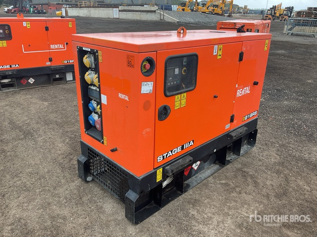 2019 JCB G18RS 18 kVA Skid-Mounted Generator Set - Электрогенератор: фото 1 2019 JCB G18RS 18 kVA Skid-Mounted Generator Set - Электрогенератор: фото 1