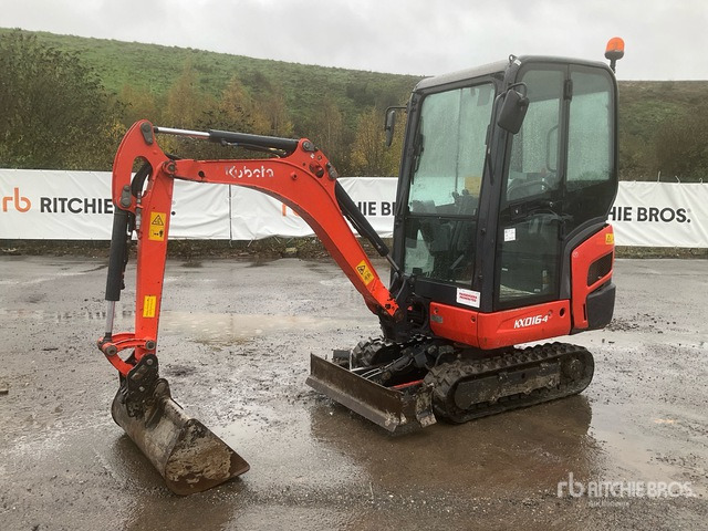 2019 Kubota KX016-4 Mini Excavator: <6.6t - Мини-экскаватор: фото 1 2019 Kubota KX016-4 Mini Excavator: <6.6t - Мини-экскаватор: фото 1