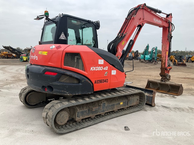 2019 Kubota KX080-4A 2019 Kubota KX080-4A Tracked Excavator Tracked Excavator - Гусеничный экскаватор: фото 4 2019 Kubota KX080-4A 2019 Kubota KX080-4A Tracked Excavator Tracked Excavator - Гусеничный экскаватор: фото 4