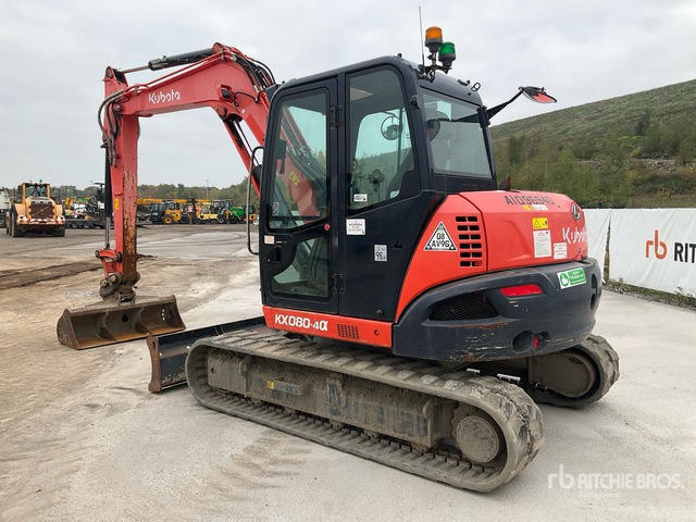 2019 Kubota KX080-4A 2019 Kubota KX080-4A Tracked Excavator Tracked Excavator - Гусеничный экскаватор: фото 3 2019 Kubota KX080-4A 2019 Kubota KX080-4A Tracked Excavator Tracked Excavator - Гусеничный экскаватор: фото 3