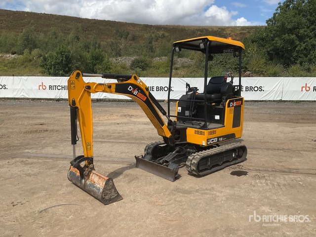 2020 JCB 16C-1 T3 Mini Excavator: <6.6t - Мини-экскаватор: фото 1 2020 JCB 16C-1 T3 Mini Excavator: <6.6t - Мини-экскаватор: фото 1