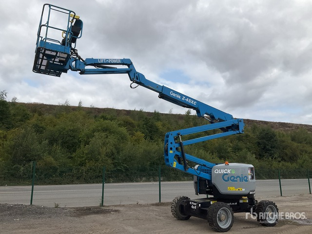 2021 Genie Z45 4WD Diesel Articulating Boom Lift - Коленчатый подъемник: фото 1 2021 Genie Z45 4WD Diesel Articulating Boom Lift - Коленчатый подъемник: фото 1
