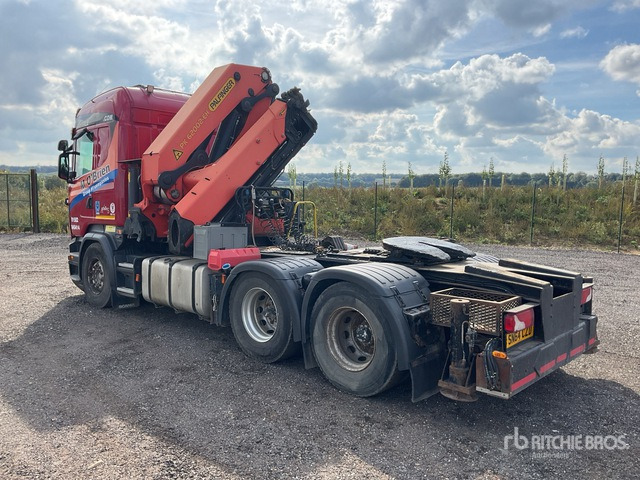 2014 Scania 6x4 Sleeper Truck Tractor w/Crane - Другая техника: фото 4 2014 Scania 6x4 Sleeper Truck Tractor w/Crane - Другая техника: фото 4