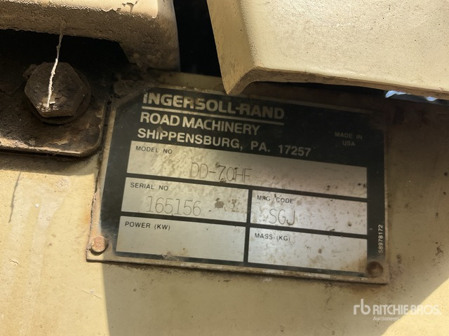 2006 Ingersoll Rand Double Drum Roller - Дорожный каток: фото 1 2006 Ingersoll Rand Double Drum Roller - Дорожный каток: фото 1