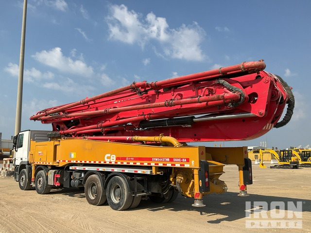 2019 Mercedes-Benz Actros 4141 2019 Sany SYM5443THB 56 m on 8x ... Concrete Pump Truck - Автобетононасос: фото 3 2019 Mercedes-Benz Actros 4141 2019 Sany SYM5443THB 56 m on 8x ... Concrete Pump Truck - Автобетононасос: фото 3