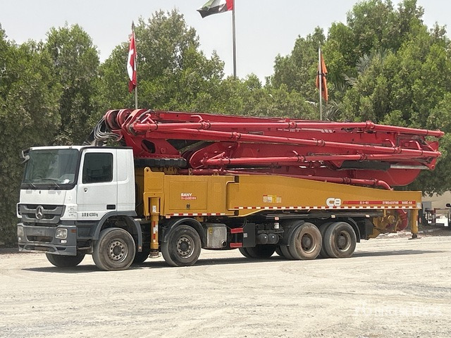 2020 Mercedes-Benz Actros 4141 2020 Sany SYM5449THBE 56 m on 8 ... Concrete Pump Truck - Косилка-измельчитель/ Мульчер: фото 2 2020 Mercedes-Benz Actros 4141 2020 Sany SYM5449THBE 56 m on 8 ... Concrete Pump Truck - Косилка-измельчитель/ Мульчер: фото 2