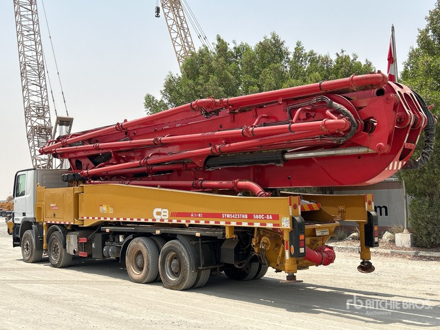 2020 Mercedes-Benz Actros 4141 2020 Sany SYM5449THBE 56 m on 8 ... Concrete Pump Truck - Косилка-измельчитель/ Мульчер: фото 3 2020 Mercedes-Benz Actros 4141 2020 Sany SYM5449THBE 56 m on 8 ... Concrete Pump Truck - Косилка-измельчитель/ Мульчер: фото 3