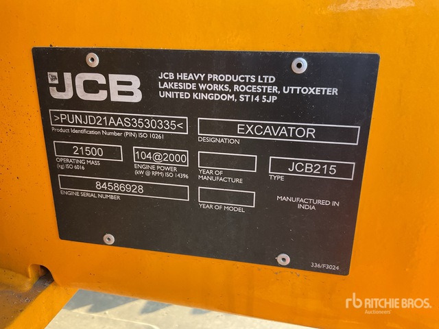 2025 JCB 215LC (Unused) Tracked Excavator - Гусеничный экскаватор: фото 1 2025 JCB 215LC (Unused) Tracked Excavator - Гусеничный экскаватор: фото 1