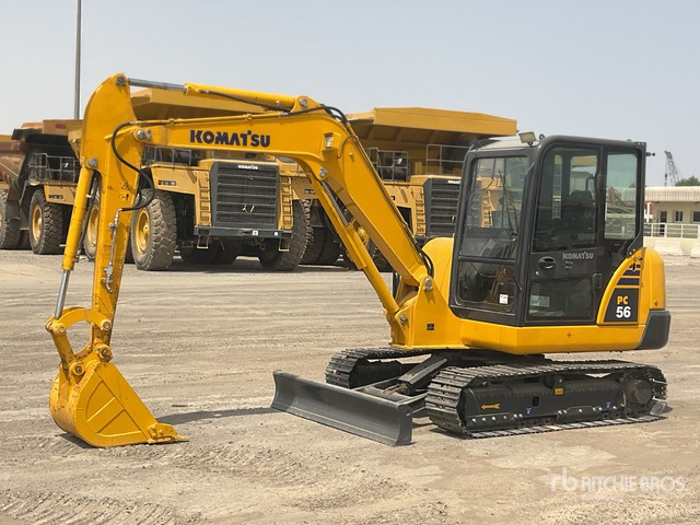 Komatsu PC56-7 Mini Excavator: <6.6t - Мини-экскаватор: фото 2 Komatsu PC56-7 Mini Excavator: <6.6t - Мини-экскаватор: фото 2