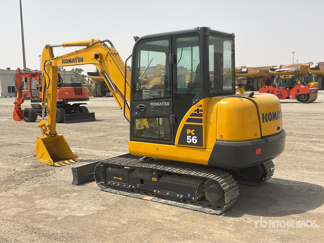Komatsu PC56-7 Mini Excavator: <6.6t - Мини-экскаватор: фото 3 Komatsu PC56-7 Mini Excavator: <6.6t - Мини-экскаватор: фото 3