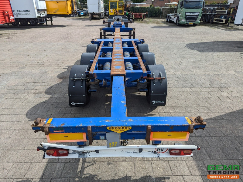 Broshuis MFCC 3-Assen SAF - Lift as - Schijfremmen - Alle aansluitingen - Полуприцеп-контейнеровоз/ Сменный кузов: фото 5 Broshuis MFCC 3-Assen SAF - Lift as - Schijfremmen - Alle aansluitingen - Полуприцеп-контейнеровоз/ Сменный кузов: фото 5