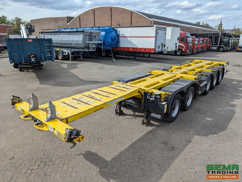 D-Tec CT-35-02 + CT-60-05D - 2 COMBI chassis - 3 StuurAssen - 4 LiftAssen - QuickLocks - Полуприцеп-контейнеровоз/ Сменный кузов: фото 2 D-Tec CT-35-02 + CT-60-05D - 2 COMBI chassis - 3 StuurAssen - 4 LiftAssen - QuickLocks - Полуприцеп-контейнеровоз/ Сменный кузов: фото 2