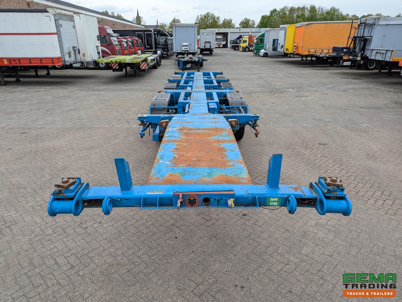 D-Tec CT4S20C3040G/1+2 COMBI chassis - 1 StuurAs - 2 LiftAssen - Полуприцеп-контейнеровоз/ Сменный кузов: фото 4 D-Tec CT4S20C3040G/1+2 COMBI chassis - 1 StuurAs - 2 LiftAssen - Полуприцеп-контейнеровоз/ Сменный кузов: фото 4