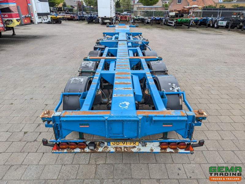 D-Tec CT4S20C3040G/1+2 COMBI chassis - 1 StuurAs - 2 LiftAssen - Полуприцеп-контейнеровоз/ Сменный кузов: фото 3 D-Tec CT4S20C3040G/1+2 COMBI chassis - 1 StuurAs - 2 LiftAssen - Полуприцеп-контейнеровоз/ Сменный кузов: фото 3
