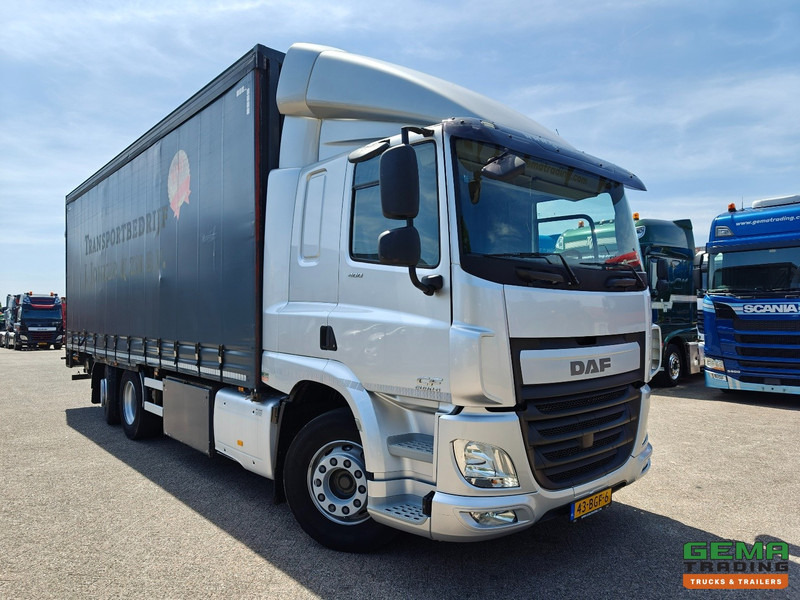 Тентованный грузовик DAF CF 400 FAN 6x2/4 SpaceCab Euro6A - Schuifzeilenbak 7.7m + Laadklep 2000kg - HH Vloer - AanhangerKoppeling: фото 6
