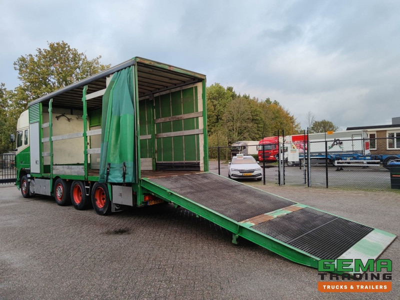 DAF FAK XF95.430 8x2 Super spacecab Euro3 - CurtainSider 7.31m + Ramp 16T - MachineTransporter - 6 Persons (V558) - Автовоз: фото 2 DAF FAK XF95.430 8x2 Super spacecab Euro3 - CurtainSider 7.31m + Ramp 16T - MachineTransporter - 6 Persons (V558) - Автовоз: фото 2