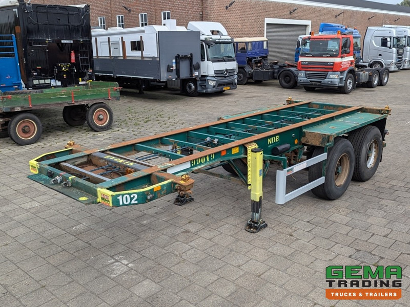 Flandria COP2B 2-Assen ROR Drumbrakes - Steel Suspension - 3140KG - 20FT (O1872) - Полуприцеп-контейнеровоз/ Сменный кузов: фото 4 Flandria COP2B 2-Assen ROR Drumbrakes - Steel Suspension - 3140KG - 20FT (O1872) - Полуприцеп-контейнеровоз/ Сменный кузов: фото 4