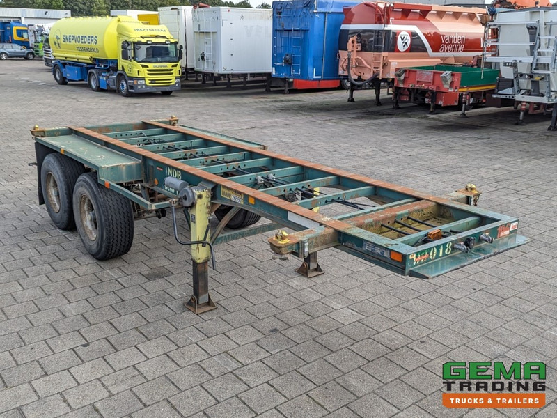 Flandria OP 20V 2A 2-Assen ROR - DrumBrakes - Steel Suspension - 20FT (O1980) - Полуприцеп-контейнеровоз/ Сменный кузов: фото 4 Flandria OP 20V 2A 2-Assen ROR - DrumBrakes - Steel Suspension - 20FT (O1980) - Полуприцеп-контейнеровоз/ Сменный кузов: фото 4
