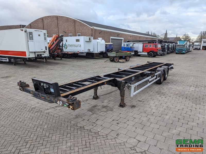 Floor FLCO 12-18 2-Assen BPW - Trommelremmen - 2x 20FT en 40FT Aansluiting - 4140KG - Полуприцеп-контейнеровоз/ Сменный кузов: фото 2 Floor FLCO 12-18 2-Assen BPW - Trommelremmen - 2x 20FT en 40FT Aansluiting - 4140KG - Полуприцеп-контейнеровоз/ Сменный кузов: фото 2