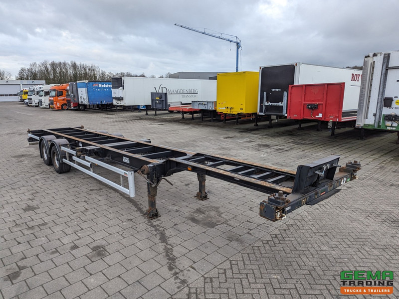 Floor FLCO 12-18 2-Assen BPW - Trommelremmen - 2x 20FT en 40FT Aansluiting - 4140KG - Полуприцеп-контейнеровоз/ Сменный кузов: фото 4 Floor FLCO 12-18 2-Assen BPW - Trommelremmen - 2x 20FT en 40FT Aansluiting - 4140KG - Полуприцеп-контейнеровоз/ Сменный кузов: фото 4