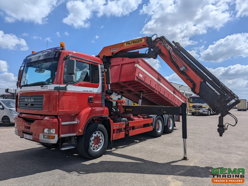MAN TGA 26.430 6x4 Dagcab Euro3 - Kipper + Palfinger PK23002 - Afstandsbediening - 291.000km - Самосвал, Автоманипулятор: фото 1 MAN TGA 26.430 6x4 Dagcab Euro3 - Kipper + Palfinger PK23002 - Afstandsbediening - 291.000km - Самосвал, Автоманипулятор: фото 1