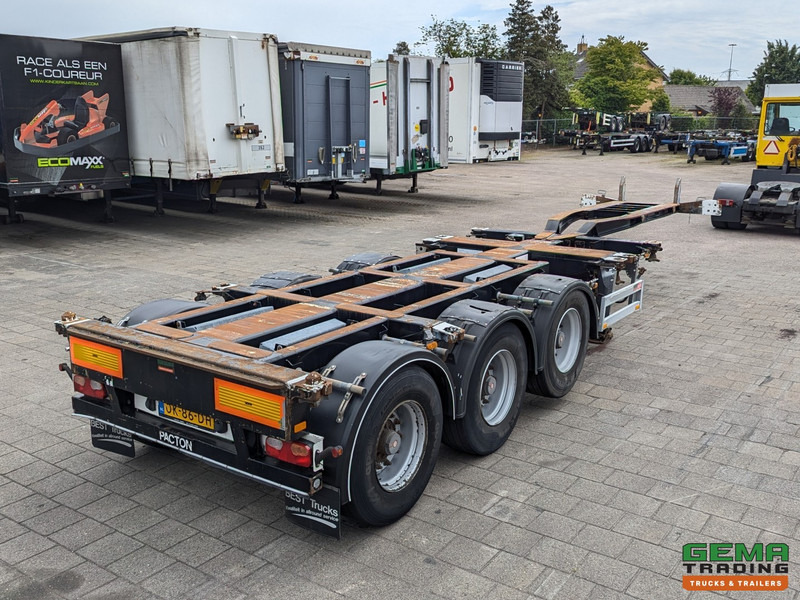 Pacton T3-010 3-Assen SAF - MULTI - Trommelremmen - LiftAs - 3x Uitschuifbaar - 07/2025APK - Полуприцеп-контейнеровоз/ Сменный кузов: фото 3 Pacton T3-010 3-Assen SAF - MULTI - Trommelremmen - LiftAs - 3x Uitschuifbaar - 07/2025APK - Полуприцеп-контейнеровоз/ Сменный кузов: фото 3