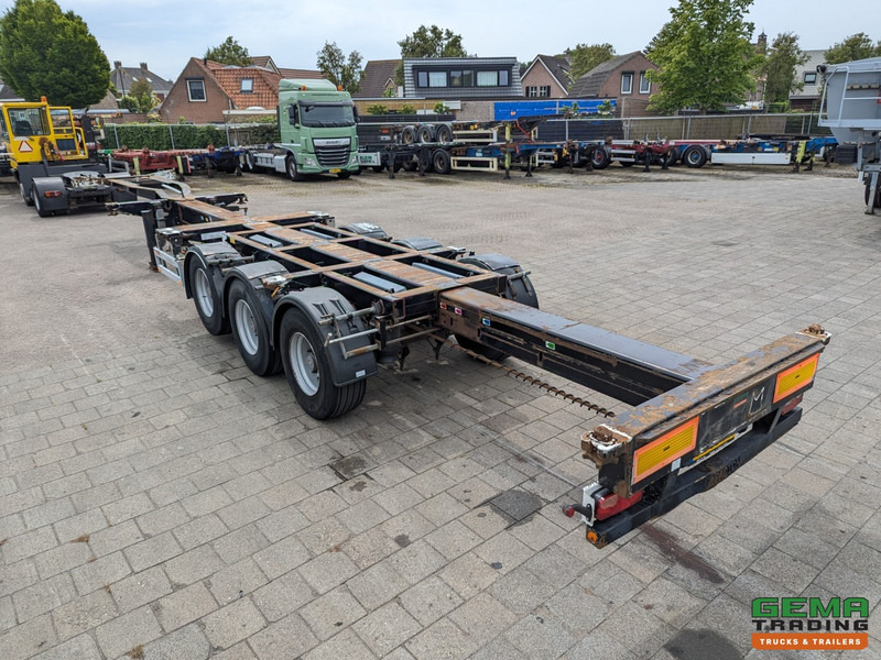 Полуприцеп-контейнеровоз/ Сменный кузов Pacton T3-010 3-Assen SAF - MULTI - Trommelremmen - LiftAs - 3x Uitschuifbaar: фото 6