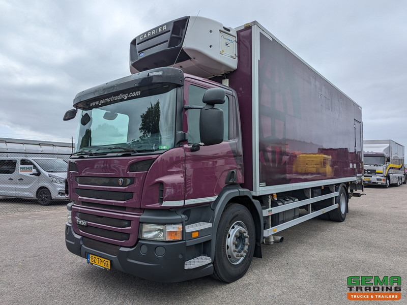 Scania P230 4x2 Dagcab Euro5 - Koel-VriesBak 8.4m + Carrier Supra 950MT + Laadklep 2000kg - Рефрижератор: фото 1 Scania P230 4x2 Dagcab Euro5 - Koel-VriesBak 8.4m + Carrier Supra 950MT + Laadklep 2000kg - Рефрижератор: фото 1