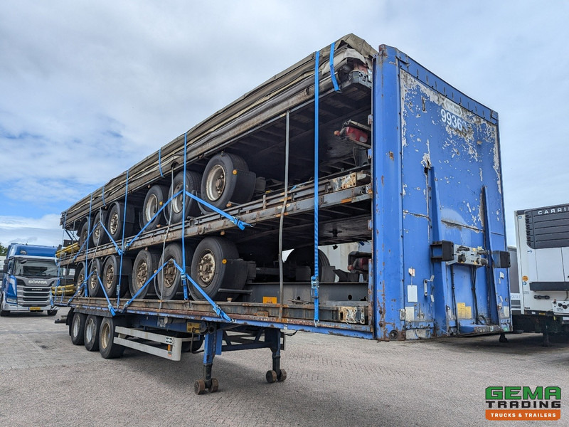 Van Hool 3B0064 Pakket 1x van Hool ROR + 4x Samro BPW - Compleet Gestapeld - Hardhoutenvloer - RoestVrij! - Тентованный полуприцеп: фото 3 Van Hool 3B0064 Pakket 1x van Hool ROR + 4x Samro BPW - Compleet Gestapeld - Hardhoutenvloer - RoestVrij! - Тентованный полуприцеп: фото 3