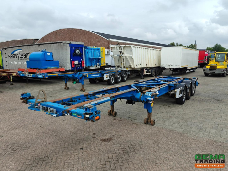 Van Hool 3B0079 3-Assen SAF - Schijfremmen - Alle aansluitingen / Universeel chassis - Полуприцеп-контейнеровоз/ Сменный кузов: фото 2 Van Hool 3B0079 3-Assen SAF - Schijfremmen - Alle aansluitingen / Universeel chassis - Полуприцеп-контейнеровоз/ Сменный кузов: фото 2