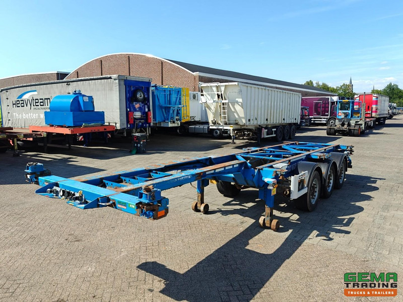 Van Hool 3B0079 3-Assen SAF - Schijfremmen - Alle aansluitingen / Universeel chassis - Полуприцеп-контейнеровоз/ Сменный кузов: фото 3 Van Hool 3B0079 3-Assen SAF - Schijfremmen - Alle aansluitingen / Universeel chassis - Полуприцеп-контейнеровоз/ Сменный кузов: фото 3