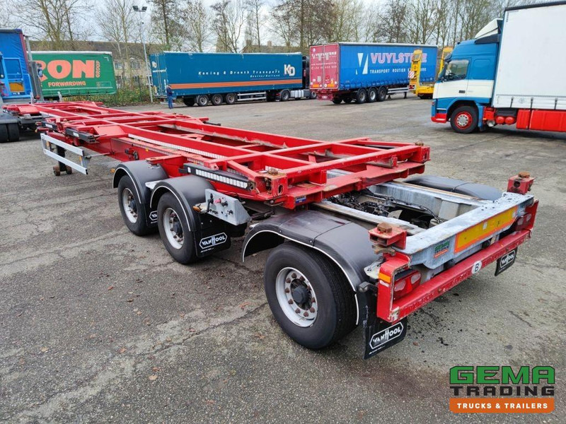 Van Hool A3C002 StuurasAs - 2x 20FT Frames - All Connections (O826) - Полуприцеп-контейнеровоз/ Сменный кузов: фото 2 Van Hool A3C002 StuurasAs - 2x 20FT Frames - All Connections (O826) - Полуприцеп-контейнеровоз/ Сменный кузов: фото 2