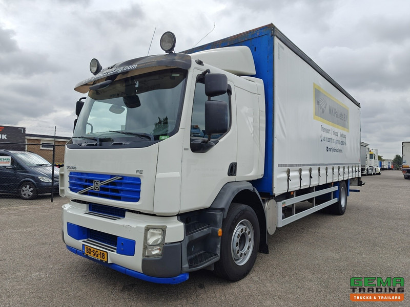 Volvo FE 260 4x2 Dagcab Euro5 - 6CIL - Schuifzeilenbak 7.5M - Achterdeuren - Тентованный грузовик: фото 1 Volvo FE 260 4x2 Dagcab Euro5 - 6CIL - Schuifzeilenbak 7.5M - Achterdeuren - Тентованный грузовик: фото 1