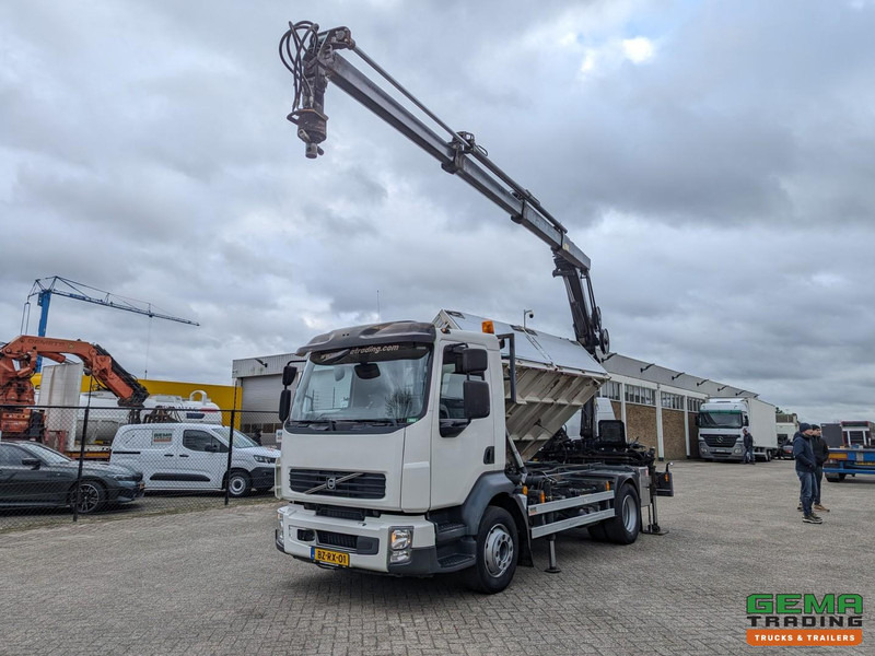 Volvo FL240 4x2 Dagcab Euro5 - 2 Zijdige Kipper + Kraan Hiab 088ES-3 HIDUO - RadioGrafisch - 39.900KM! - Самосвал, Автоманипулятор: фото 1 Volvo FL240 4x2 Dagcab Euro5 - 2 Zijdige Kipper + Kraan Hiab 088ES-3 HIDUO - RadioGrafisch - 39.900KM! - Самосвал, Автоманипулятор: фото 1