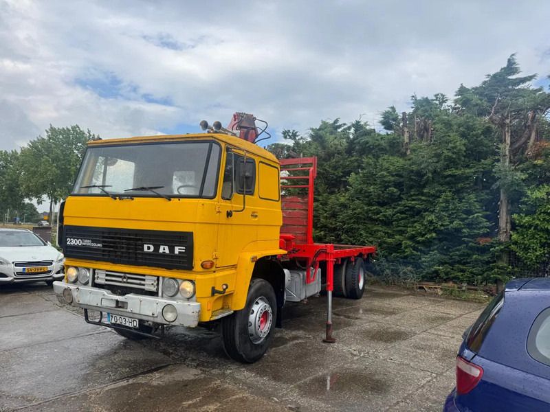 DAF 2300 4X2 Platform + Crane Spring/Spring - Грузовик бортовой/ Платформа: фото 2 DAF 2300 4X2 Platform + Crane Spring/Spring - Грузовик бортовой/ Платформа: фото 2