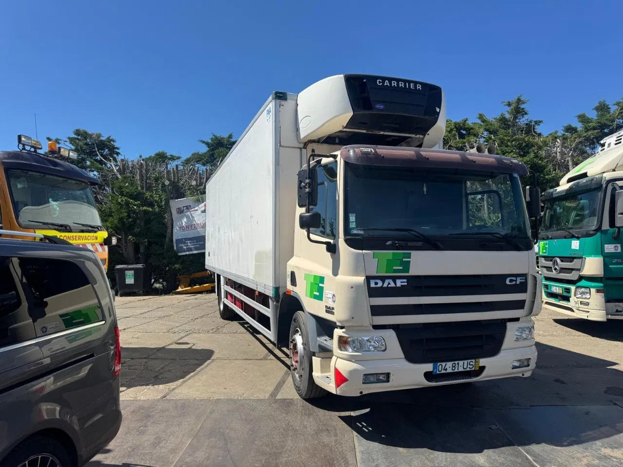 DAF CF 75.310 4X2 Frigo Carier Spring/Air ZF Manual - Рефрижератор: фото 1 DAF CF 75.310 4X2 Frigo Carier Spring/Air ZF Manual - Рефрижератор: фото 1